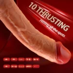10 Vibration and 3 Thrusting Modes Dildo Vibrator