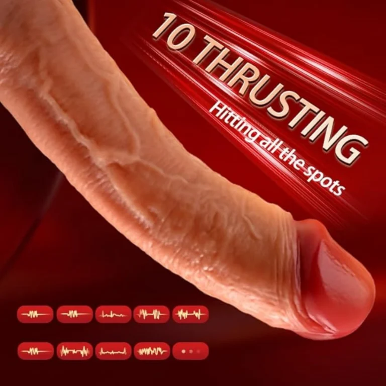 10 Vibration and 3 Thrusting Modes Dildo Vibrator