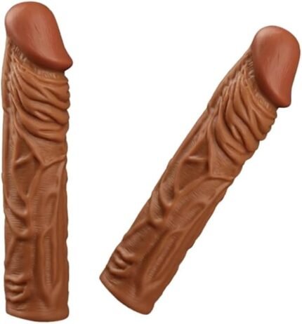 New Reusable Male Super Silicone Sleeve