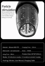 Automatic Male Masturbator Cup Vibration Blowjob Sucking Machine - Image 10