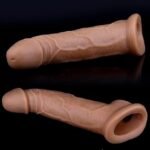 Realistic Lengthening and Thickening Penis Sleeve - Image 3
