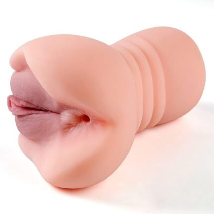 2 in 1 Pocket Pussy Male Masturbator - Adult Sex Toys for Men Penis Stimulation - Image 6