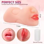 3 in 1 Pocket Pussy Male Masturbator with Mouth - Image 2