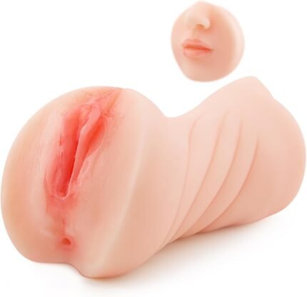 3 in 1 Pocket Pussy Male Masturbator with Mouth