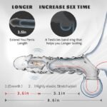 Reusable Penis Sleeve with Vibrator Penis Ring - Image 3