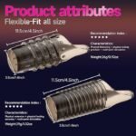 Cock Rings for Men, Reusable Penis Enlarge Sleeves Girth - Image 7