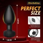 Anal Plug Adult Sex Toy,Adult Sex Toys and Games for Men Women,Wireless Remote Control 10 Frequency Vibration - Image 4