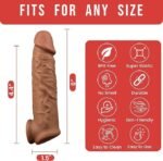 Penis Sleeve Extender Cock Sleeve Extension Sheath Silicone