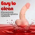 Silicone Soft 2 in 1 Design Lifelike Dildo Realistic Vagina Pocket Pussy Masturbator Adult Sex Toys - Image 8