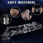 Reusable Penis Sleeve with Vibrator Penis Ring - Image 5