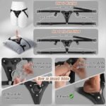 Strap On Harness Dildo Holder, 2 in 1 Wearable or Saddle Strapon Harness - Image 4