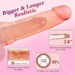 2 in 1 Phallic Shape Gay Sex Toy Male Masturbator, Sex Toys Gay Sex Doll, Unisex Masturbators Dildos Ass Sex Toy - Image 6