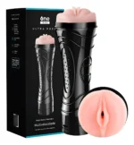 Electric Vibrating Realistic Vagina Male Masturbator - Image 5
