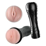 Electric Vibrating Realistic Vagina Male Masturbator