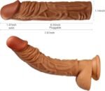 New Reusable Male Super Silicone Sleeve - Image 2