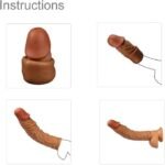 New Reusable Male Super Silicone Sleeve - Image 4