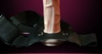 Lesbian Gay Strap on Dildo Wearing Vibrating Realistic Dildo Pants - Image 2