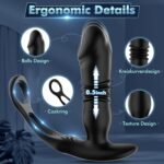 5-in-1 Prostate Massager Thrusting Anal Vibrator - Image 7