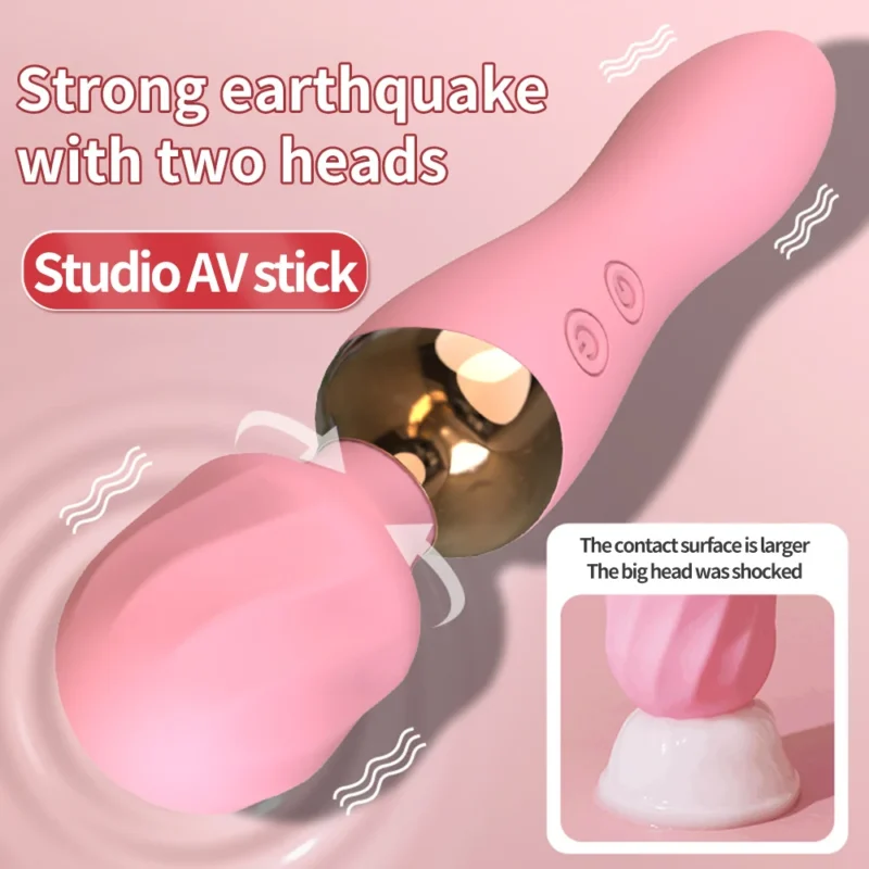 Powerful Vibrator Dildos Wand for Women 10 Modes Clitoris Stimulator G Spot