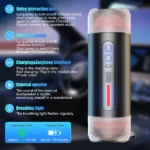 Male Masturbator Sex Toys for Men, Automatic Vibrating Masturbators - Image 4