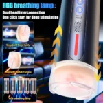Male Masturbator Sex Toys for Men, Automatic Vibrating Masturbators - Image 5