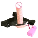 Lesbian Gay Strap on Dildo Wearing Vibrating Realistic Dildo Pants - Image 8