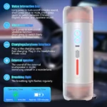 Male Masturbator Sex Toys for Men, Automatic Vibrating Masturbators - Image 6