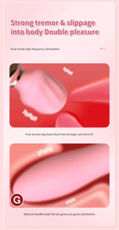 Powerful Vibrator Dildos Wand for Women 10 Modes Clitoris Stimulator G Spot
