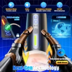 Male Masturbator Sex Toys for Men, Automatic Vibrating Masturbators - Image 7