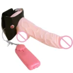 Lesbian Gay Strap on Dildo Wearing Vibrating Realistic Dildo Pants - Image 11
