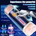 Male Masturbator Sex Toys for Men, Automatic Vibrating Masturbators - Image 9