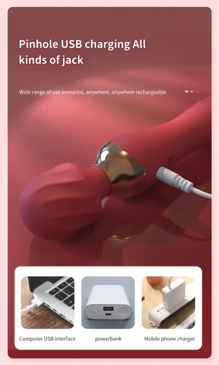 Powerful Vibrator Dildos Wand for Women 10 Modes Clitoris Stimulator G Spot - Image 11