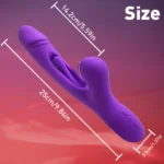 Adult Sex Toys with High Frequency Powerful Rabbit Vibrator,Female G Spot Vibrators - Image 2