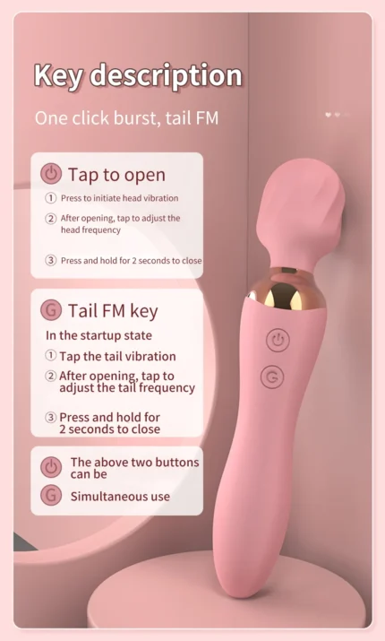 Powerful Vibrator Dildos Wand for Women 10 Modes Clitoris Stimulator G Spot - Image 13