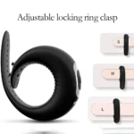 Adjustable Size Vibrating Cock Ring - Image 9