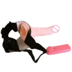 Lesbian Gay Strap on Dildo Wearing Vibrating Realistic Dildo Pants - Image 14
