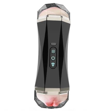 Automatic male masturbator pocket pussy with realistic sleeve