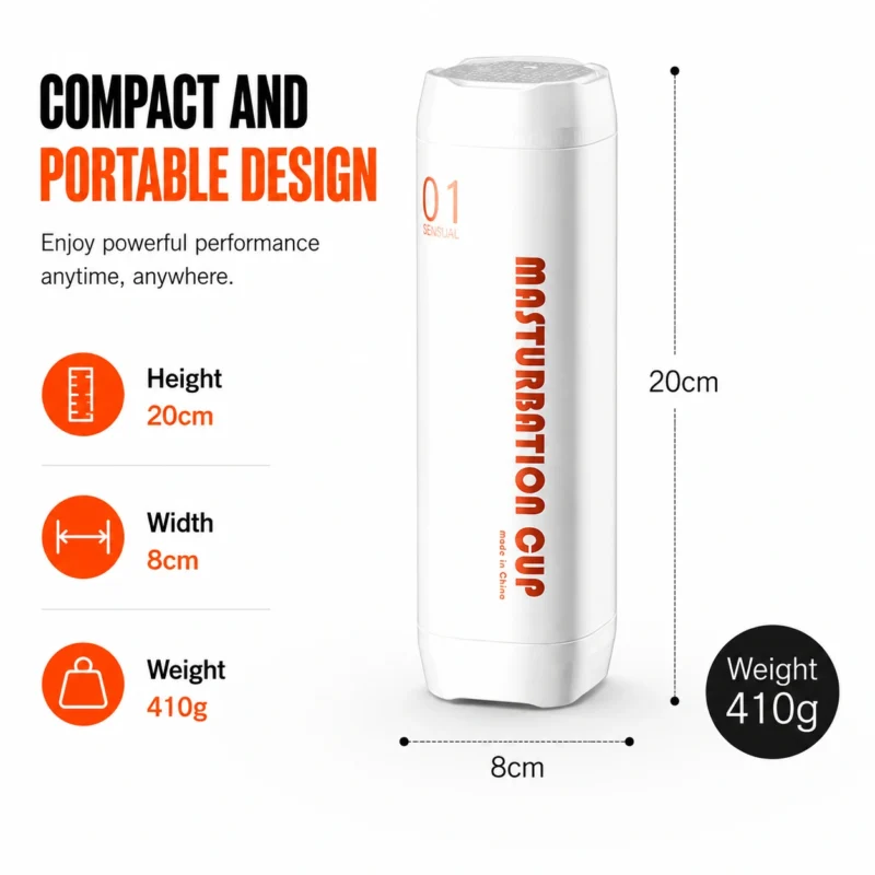 Automatic Male Masturbator UAE – Heating Telescopic Stroker for Men