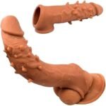 Reusable Penis Enlargement Sleeve Realistic Silicone Cock Sleeve - Image 7