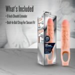 Blush Novelties, Performance - Ultra Soft X5 Plus 9 Inch Penis Sheath Extender - Image 8