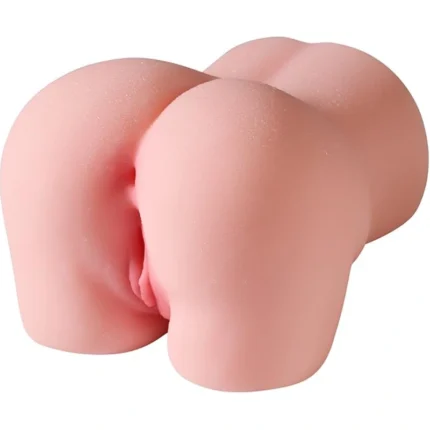 Realistic butt-style male masturbator with full-body design