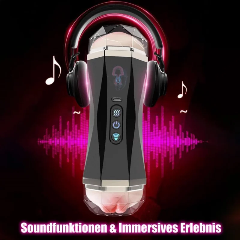 Premium Automatic Masturbator UAE | Rechargeable Thrusting & Suction Male Masturbator
