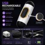 USB Rechargeable Male Masturbator Cup