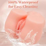 Waterproof pocket pussy designed for easy cleaning