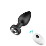 Anal Plug Adult Sex Toy,Adult Sex Toys and Games for Men Women,Wireless Remote Control 10 Frequency Vibration