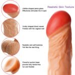 Realistic Dildos Feels Like Skin Adult Sex Toys for Women-17inches - Image 15