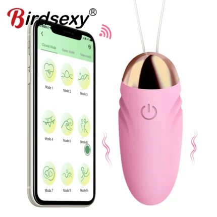 G-spot Stimulator Egg Vibrator Egg APP Remote Control
