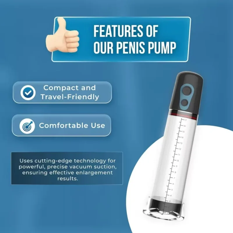 Electric Penis Pump Penis Enlargement Sex Toys for Men