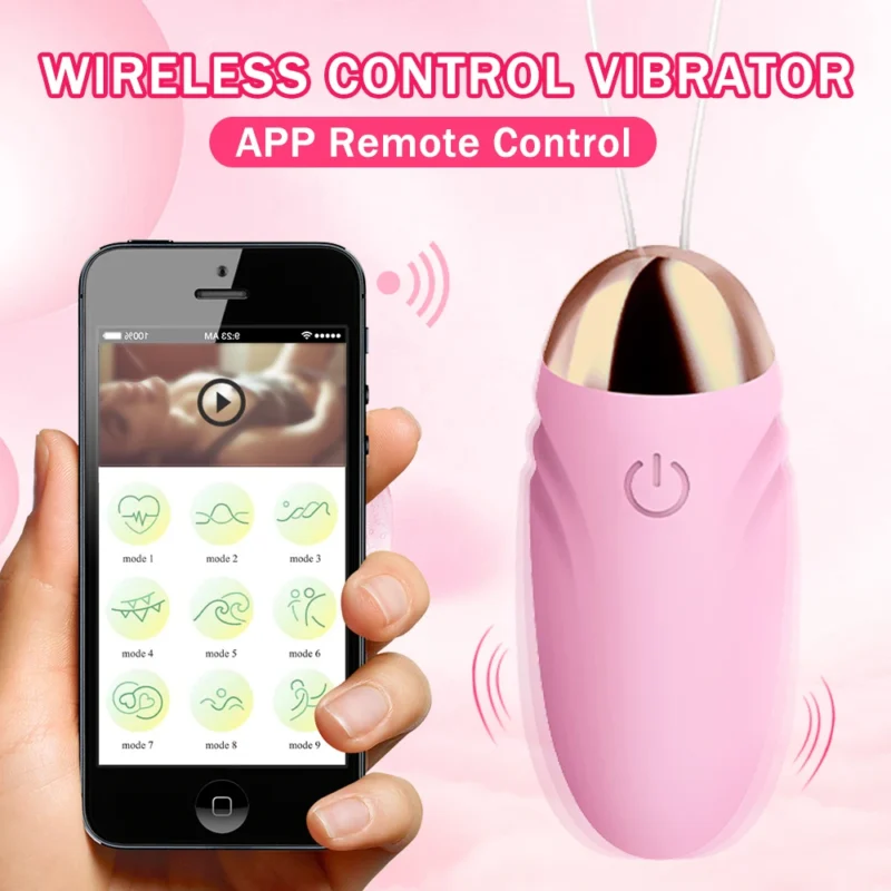 G-spot Stimulator Egg Vibrator Egg APP Remote Control