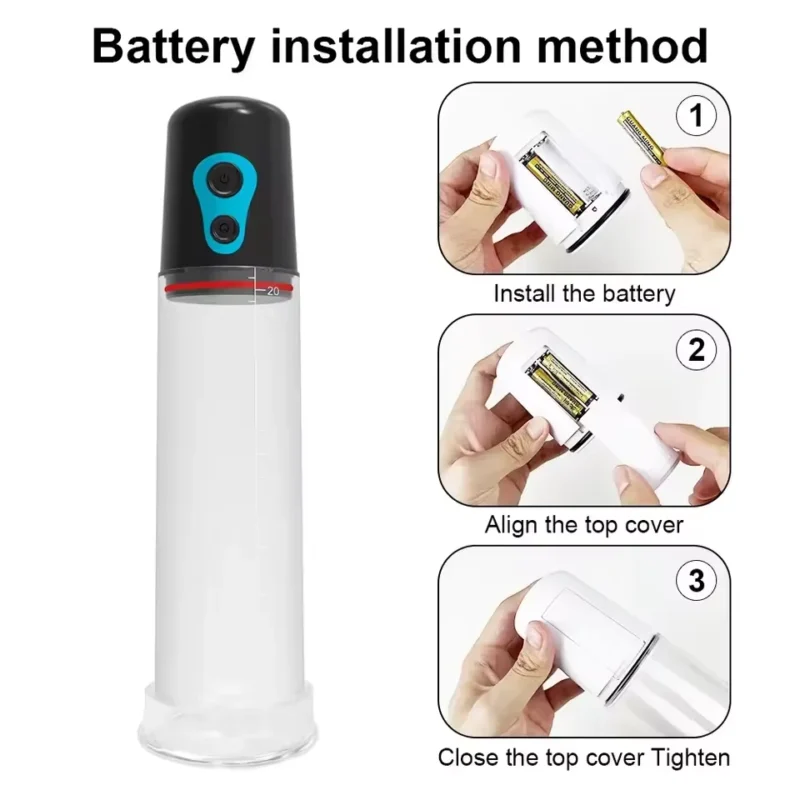 Electric Penis Pump Penis Enlargement Sex Toys for Men